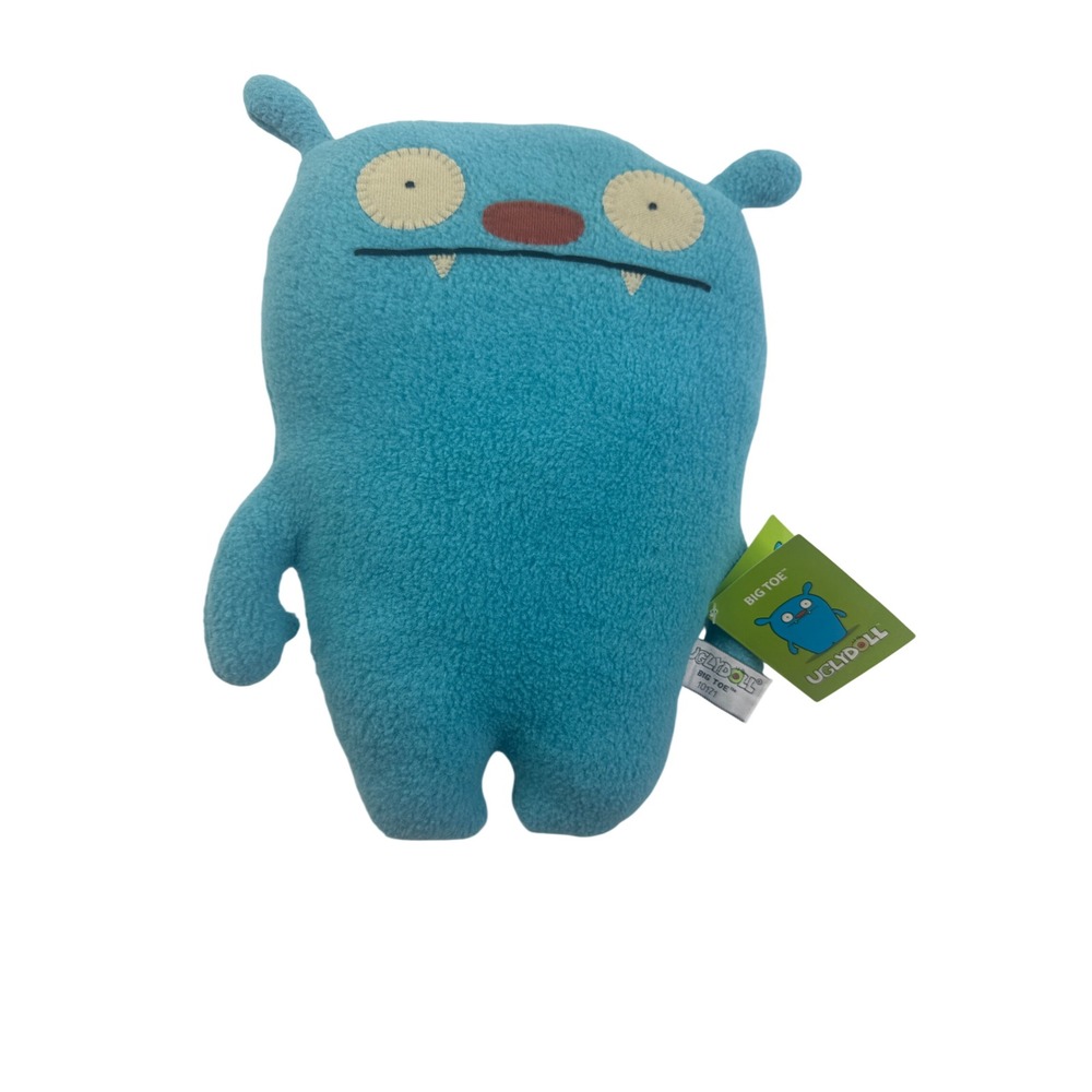Uglydoll Big Toe Blue Plush Monster 14 inch Stuffed Toy Gund 10171 NWT